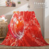 I LOVE You Bed Blanket 470