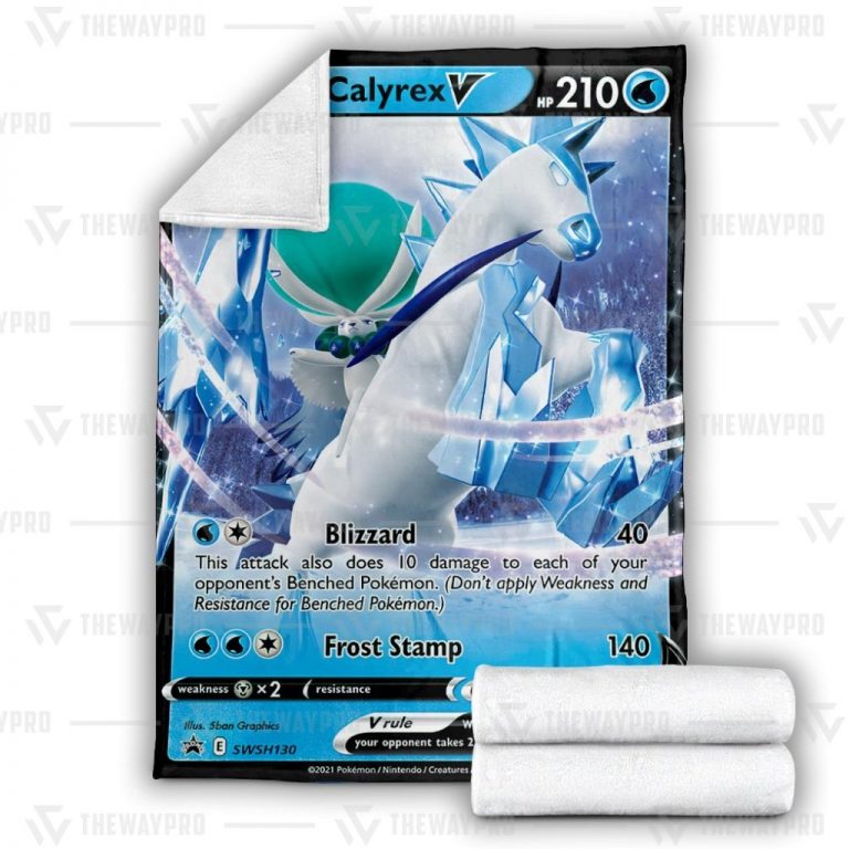 Ice-Rider-Calyrex-V-Pokemon-Blanket-1