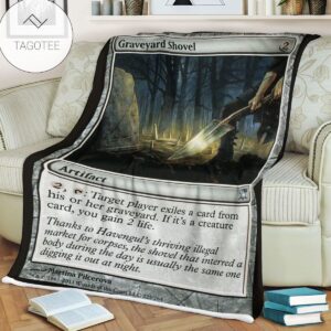 Isd 225 Graveyard Shovel Mtg Blanket Tagotee