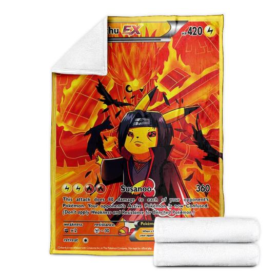 Itachi-Pikachu-Itachu-Soft-Blanket-1