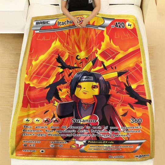 Itachi-Pikachu-Itachu-Soft-Blanket-2