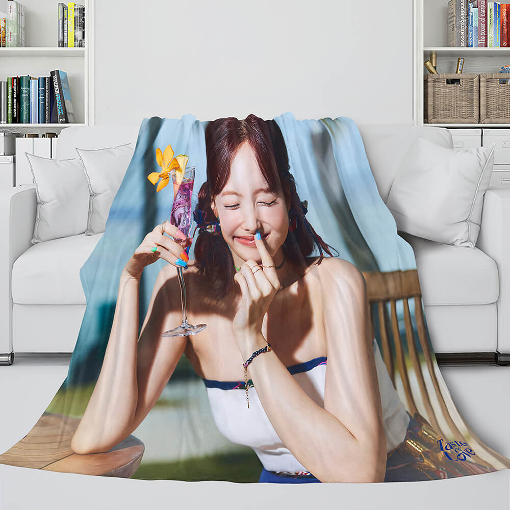JYP Ent Twice 10th Taste of Love Album Blanket 551 JYP Ent Twice 10th Taste of Love Album Blanket 551