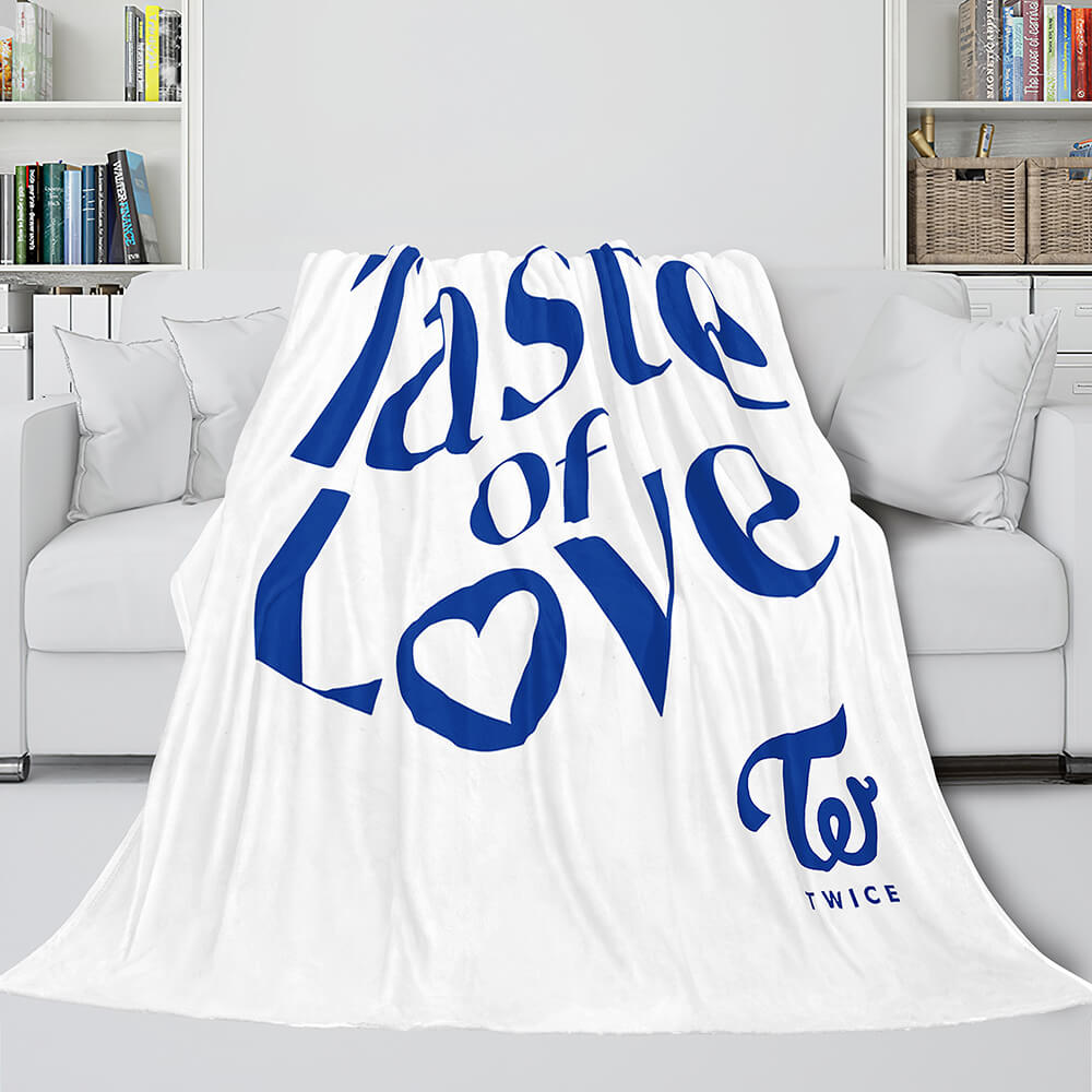 JYP Ent Twice 10th Taste of Love Album Blanket 829 JYP Ent Twice 10th Taste of Love Album Blanket 829