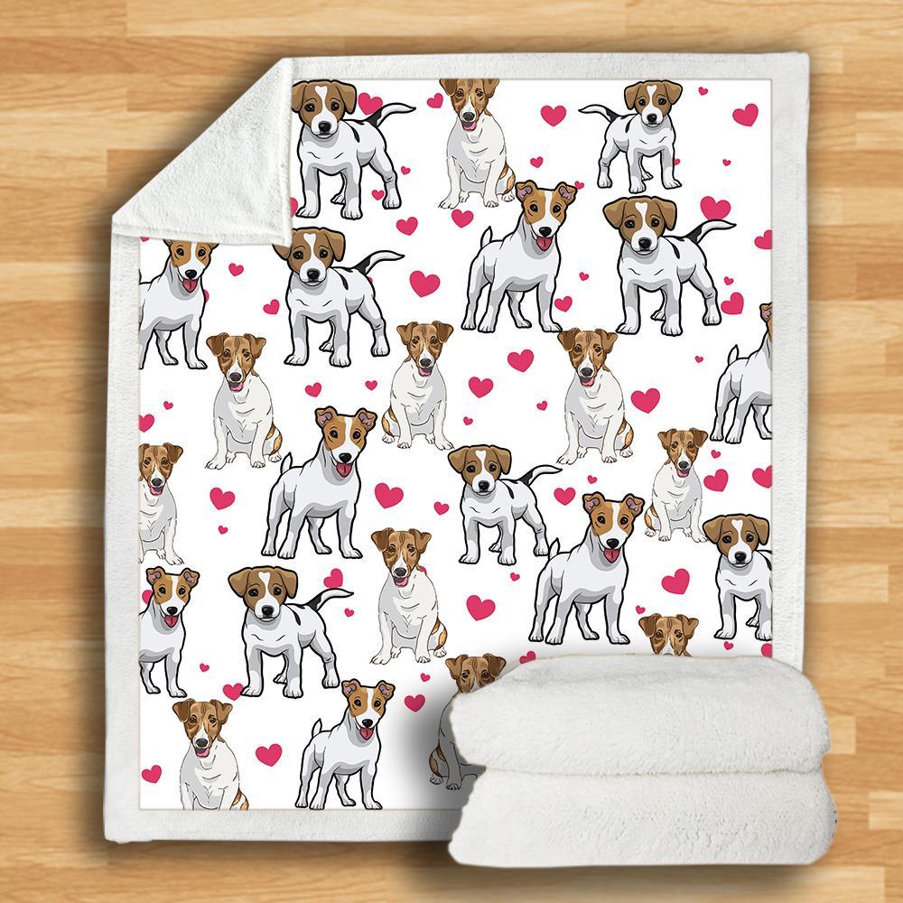 Jack Russell Terrie Blanket Jack Russell Terrie Blanket