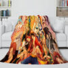 Japanese Cartoon ONE PIECE Throw Blanket 915