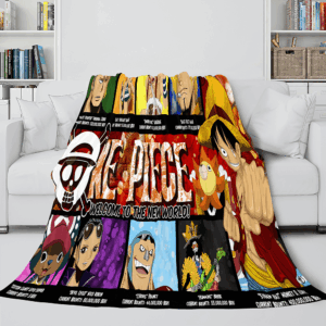 Japanese Cartoon ONE PIECE Throw Blanket 442