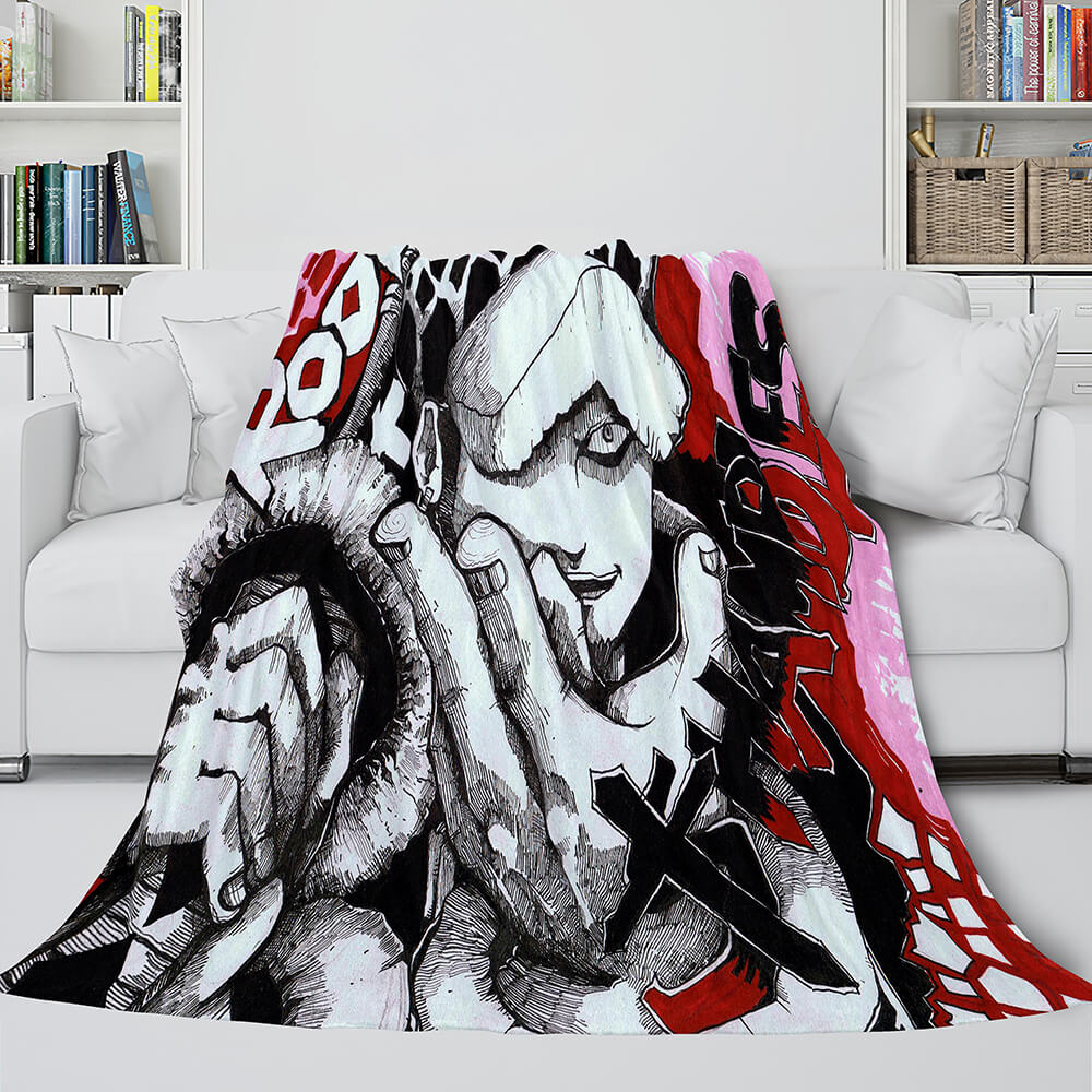 Japanese Cartoon ONE PIECE Throw Blanket 693 Japanese Cartoon ONE PIECE Throw Blanket 693