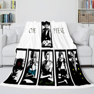 Japanese Cartoon ONE PIECE Throw Blanket 904