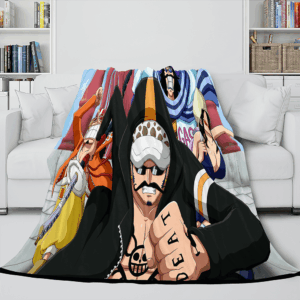 Japanese Cartoon ONE PIECE Throw Blanket 187