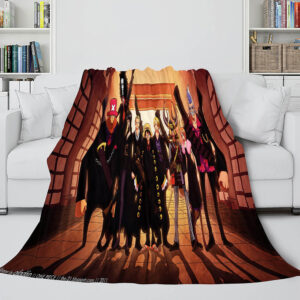 Japanese Cartoon ONE PIECE Throw Blanket 231