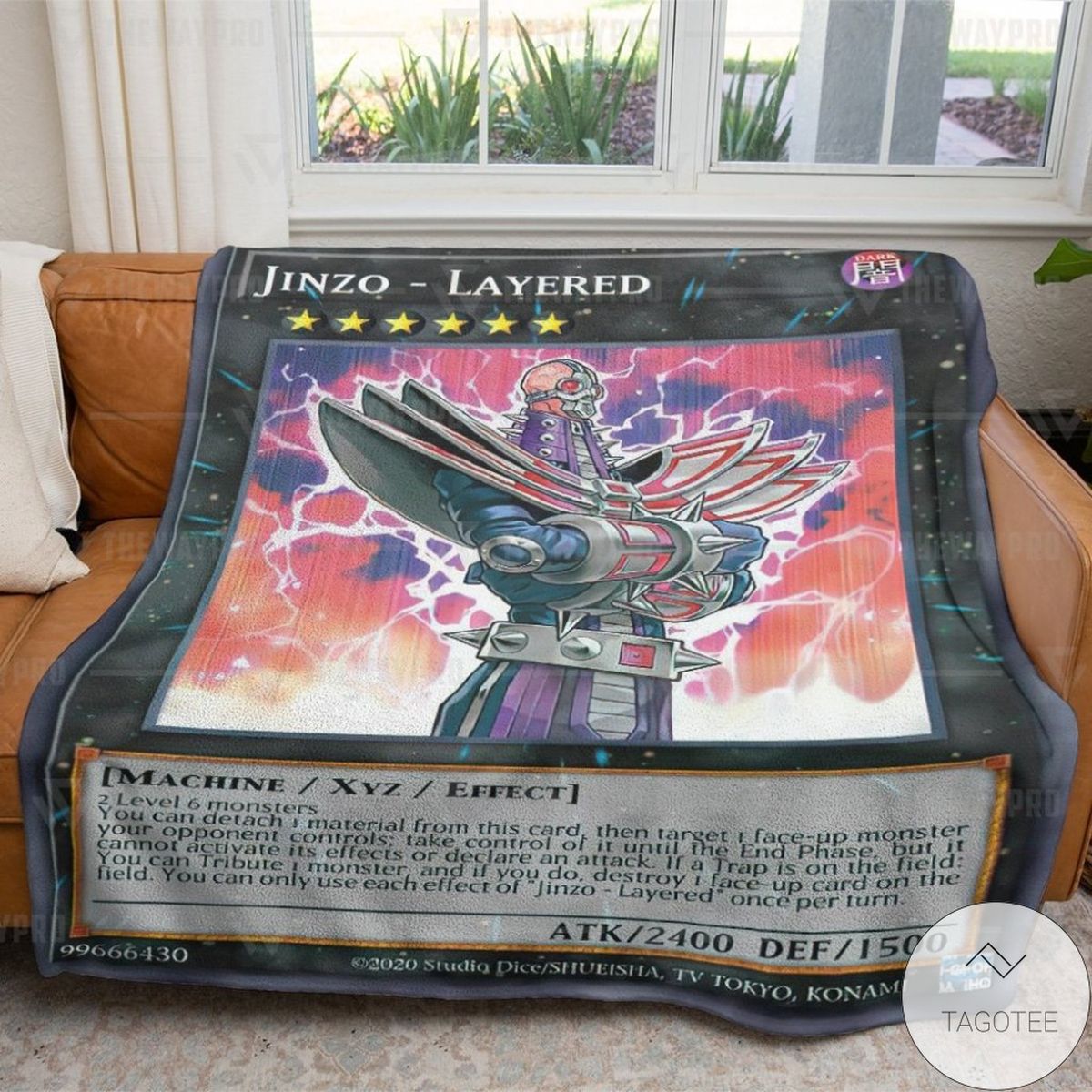 Jinzo Layered Custom Blanket Jinzo Layered Custom Blanket