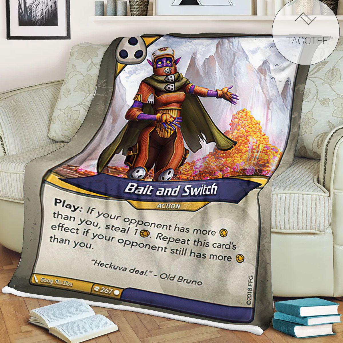 Kf Bait And Switch Fleece Blanket Kf Bait And Switch Fleece Blanket