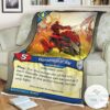 Kf Horseman Of War Keyforge Fleece Blanket