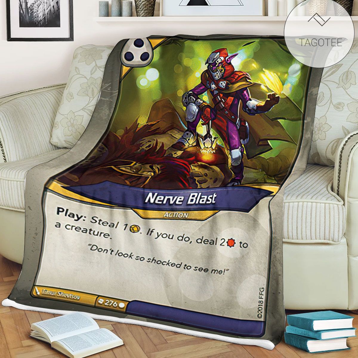 Kf Nerve Blast Fleece Blanket Kf Nerve Blast Fleece Blanket