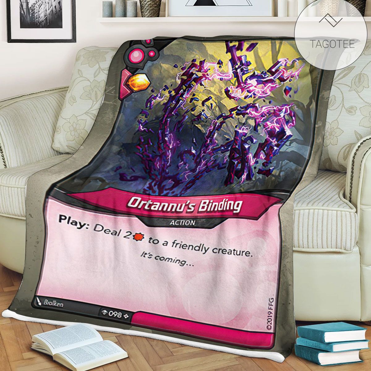 Kf Ortannus Binding Fleece Blanket Kf Ortannus Binding Fleece Blanket