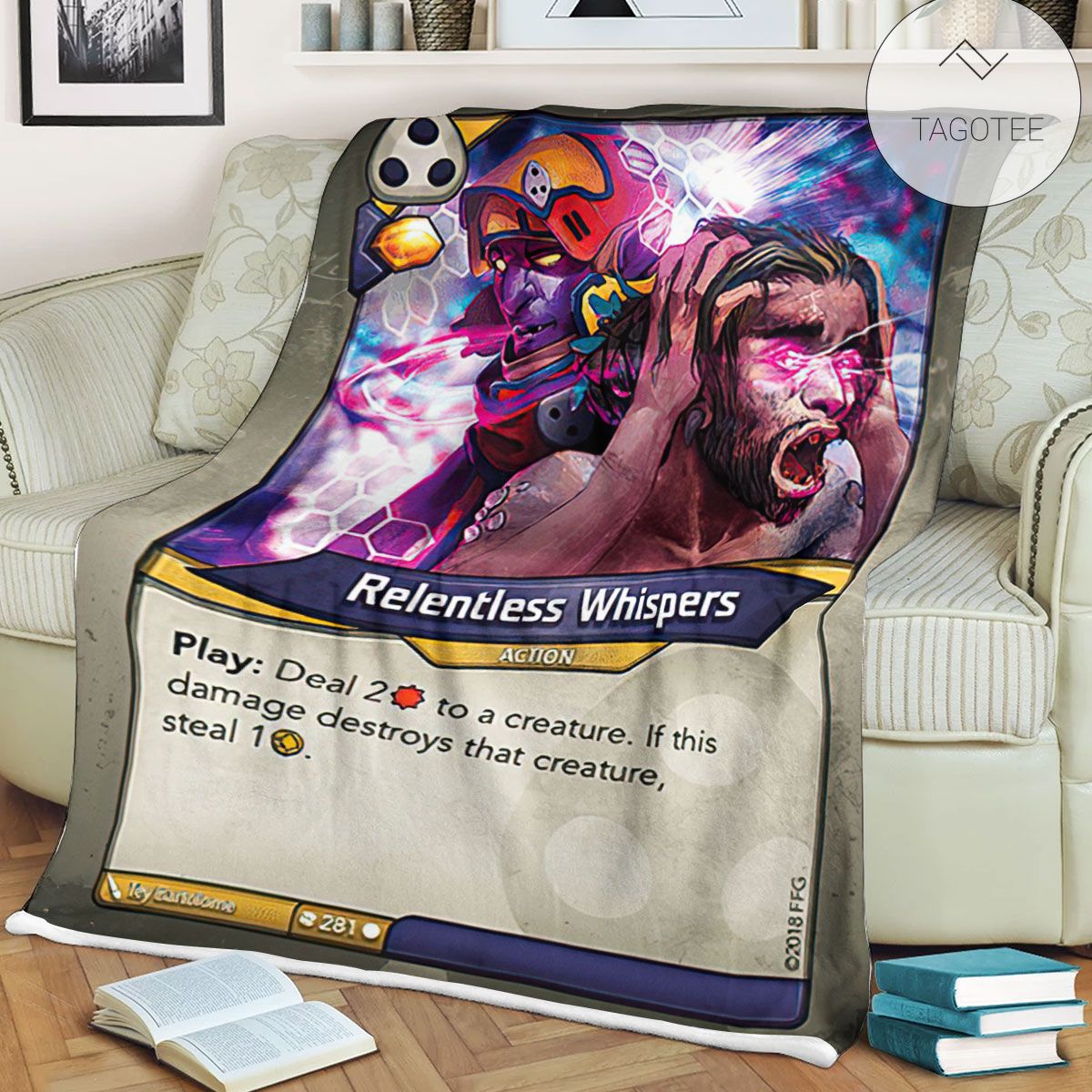 Kf Relentless Whispers Fleece Blanket Kf Relentless Whispers Fleece Blanket