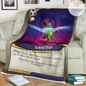 Kf Subtle Chain Fleece Blanket