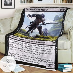 Khm 101 Karfell Kennel Master Mtg Game Magic The Gathering Blanket