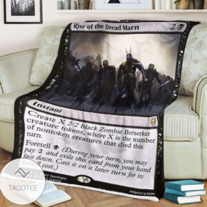 Khm 107 Rise Of The Dread Marn Mtg Game Magic The Gathering Blanket