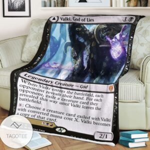 Khm 114 Valki God Of Lies Mtg Game Magic The Gathering Blanket