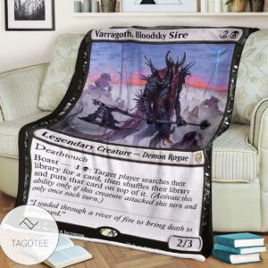 Khm 115 Varragoth Bloodsky Sire Mtg Game Magic The Gathering Blanket