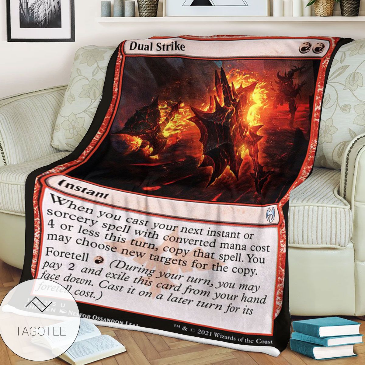 Khm 132 Dual Strike Mtg Game Magic The Gathering Blanket Khm 132 Dual Strike Mtg Game Magic The Gathering Blanket