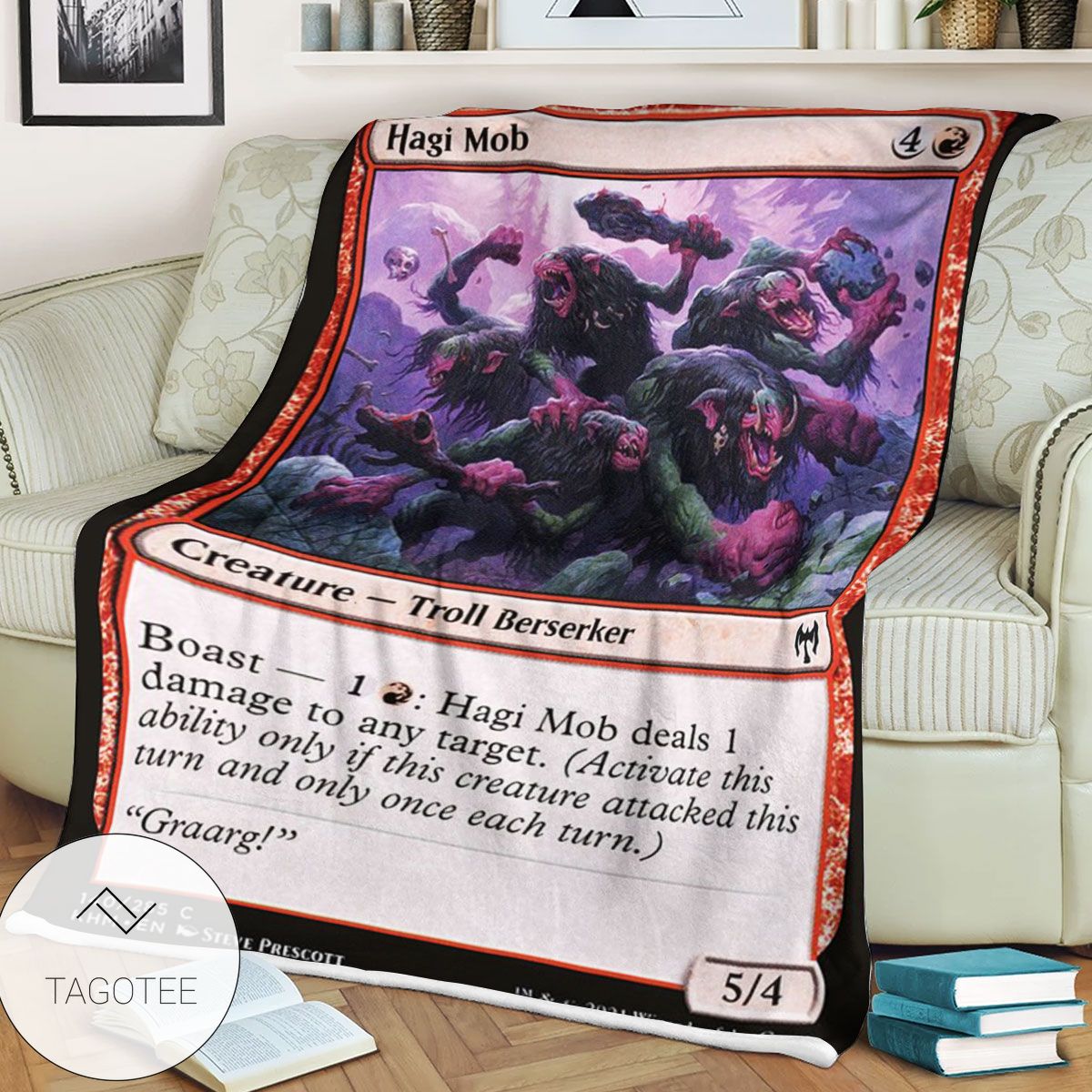 Khm 140 Hagi Mob Mtg Game Magic The Gathering Blanket Khm 140 Hagi Mob Mtg Game Magic The Gathering Blanket