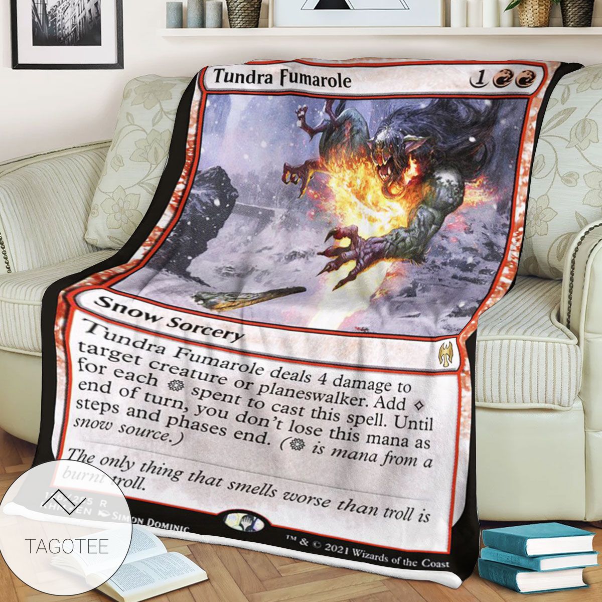 Khm 156 Tundra Fumarole Mtg Game Magic The Gathering Blanket Khm 156 Tundra Fumarole Mtg Game Magic The Gathering Blanket