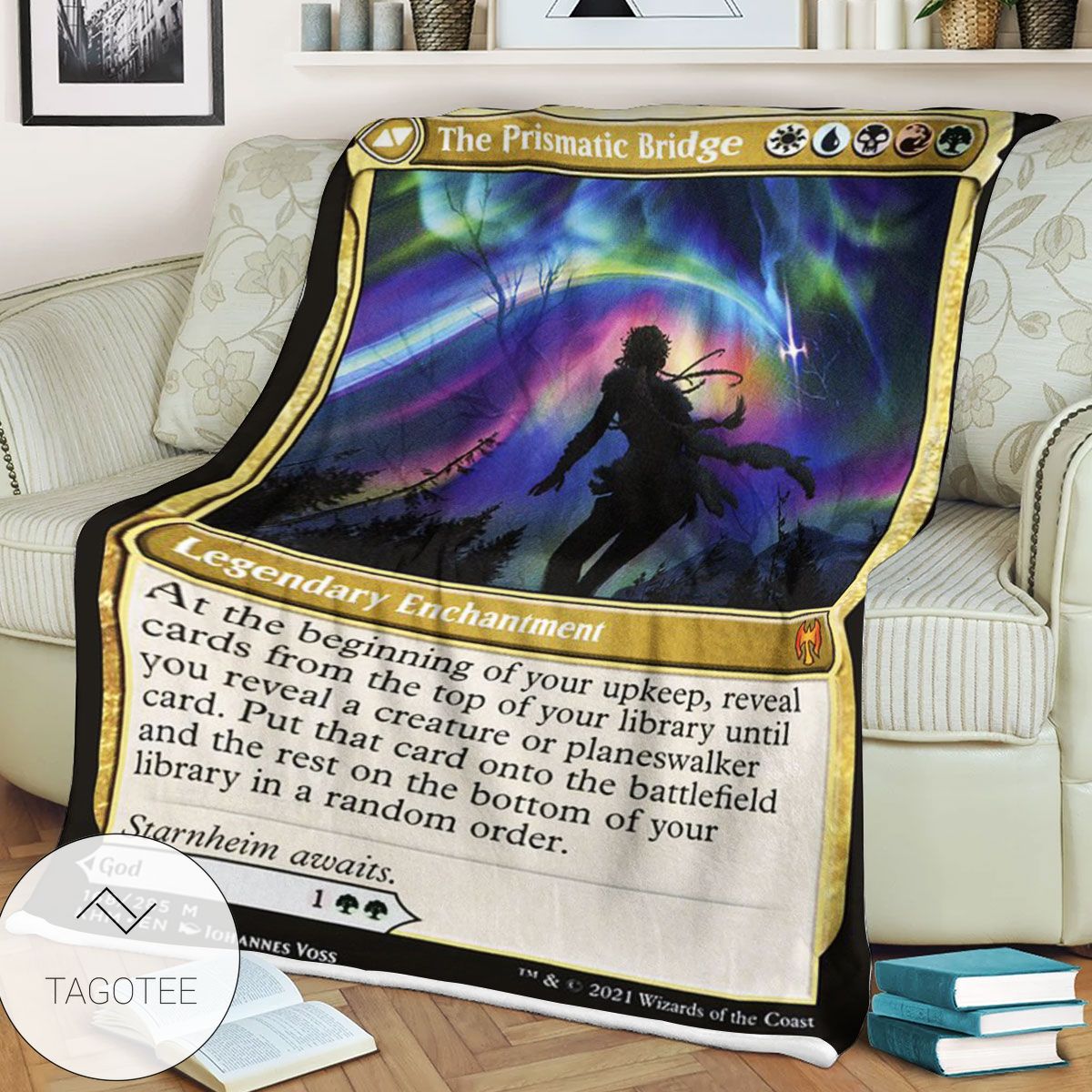 Khm 168 The Prismatic Bridge Mtg Game Magic The Gathering Blanket Khm 168 The Prismatic Bridge Mtg Game Magic The Gathering Blanket