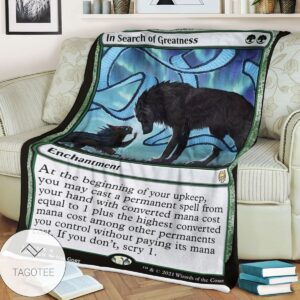 Khm 177 In Search Of Greatness Mtg Game Magic The Gathering Blanket