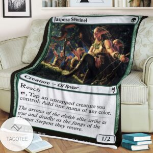 Khm 178 Jaspera Sentinel Mtg Game Magic The Gathering Blanket