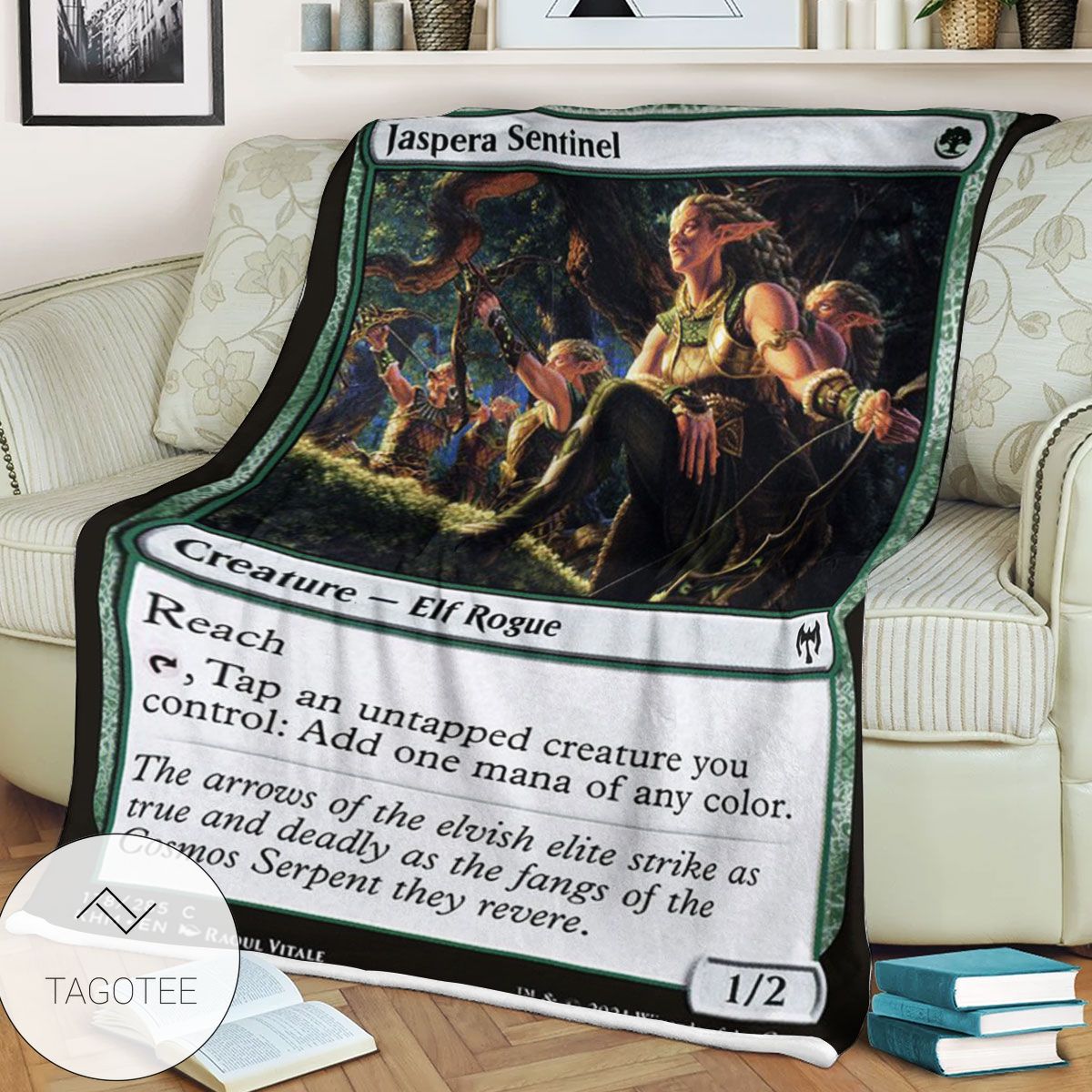 Khm 178 Jaspera Sentinel Mtg Game Magic The Gathering Blanket Khm 178 Jaspera Sentinel Mtg Game Magic The Gathering Blanket