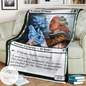 Khm 193 Sculptor Of Winter Mtg Game Magic The Gathering Blanket