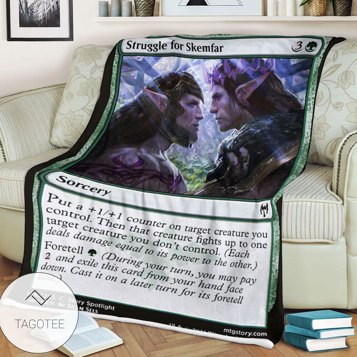 Khm 196 Struggle For Skemfar Mtg Game Magic The Gathering Blanket Khm 196 Struggle For Skemfar Mtg Game Magic The Gathering Blanket