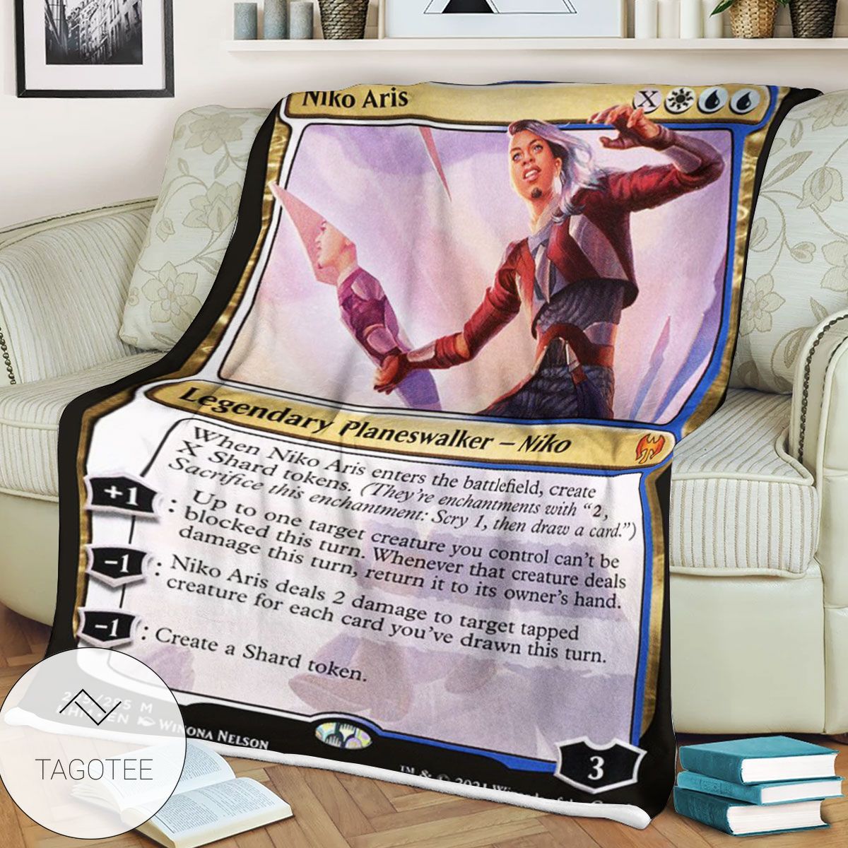 Khm 225 Niko Aris Mtg Game Magic The Gathering Blanket Khm 225 Niko Aris Mtg Game Magic The Gathering Blanket