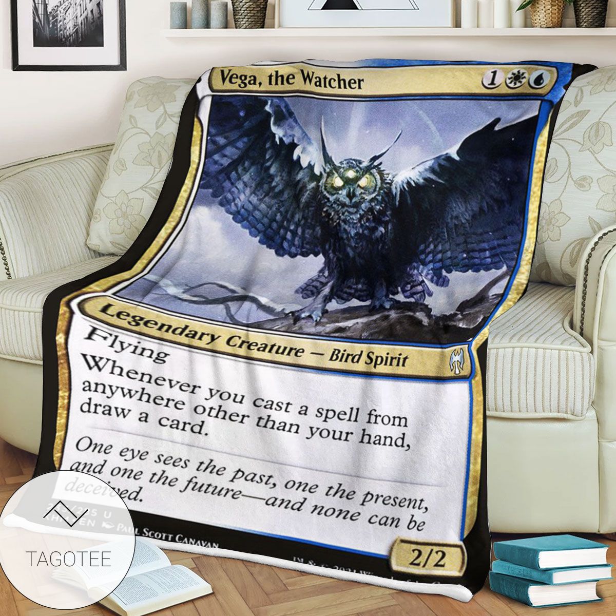 Khm 233 Vega The Watcher Mtg Game Magic The Gathering Blanket Khm 233 Vega The Watcher Mtg Game Magic The Gathering Blanket