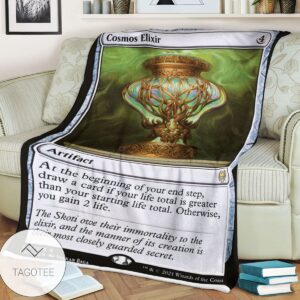 Khm 237 Cosmos Elixir Mtg Game Magic The Gathering Blanket