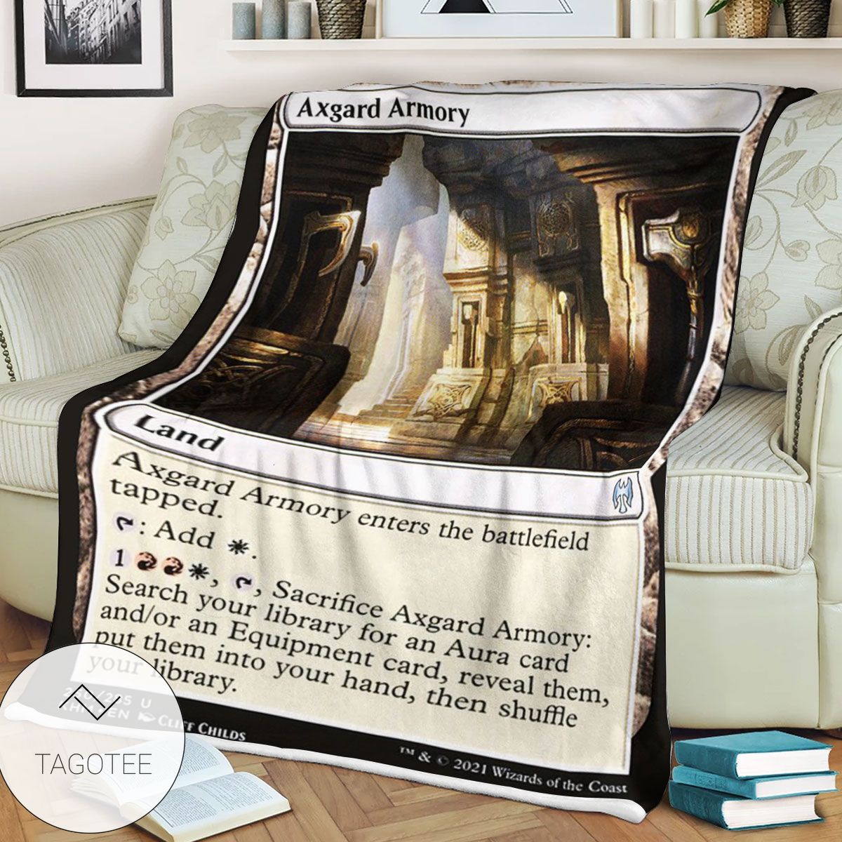 Khm 250 Axgard Armory Mtg Game Magic The Gathering Blanket Khm 250 Axgard Armory Mtg Game Magic The Gathering Blanket