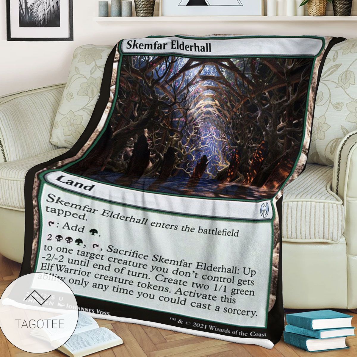 Khm 268 Skemfar Elderhall Mtg Game Magic The Gathering Blanket Khm 268 Skemfar Elderhall Mtg Game Magic The Gathering Blanket