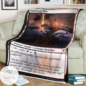 Khm 270 Sulfurous Mire Mtg Game Magic The Gathering Blanket