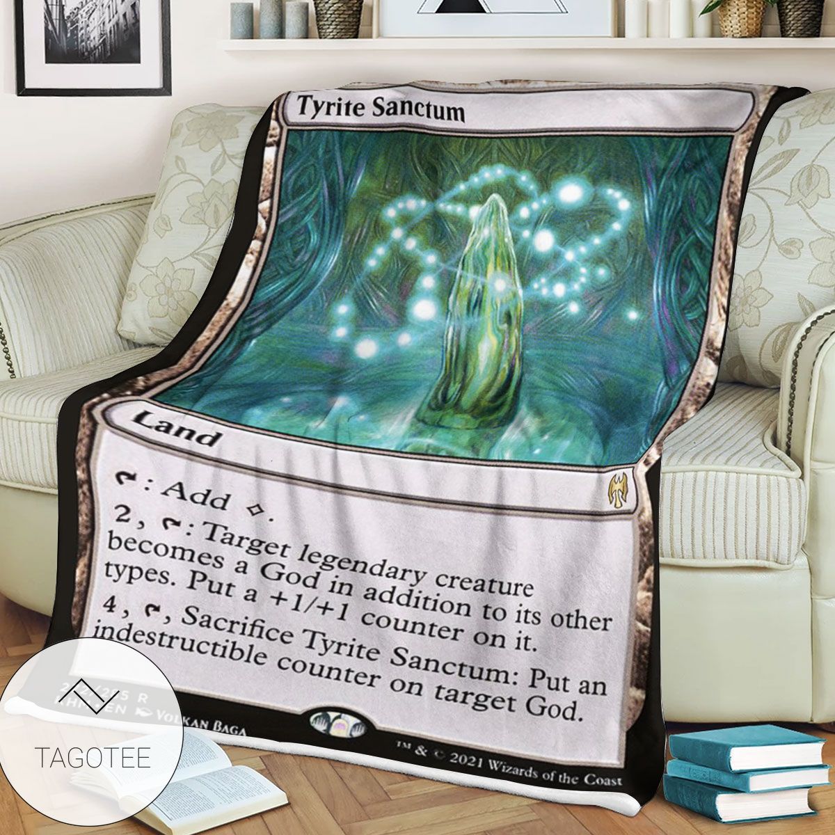Khm 272 Tyrite Sanctum Mtg Game Magic The Gathering Blanket Khm 272 Tyrite Sanctum Mtg Game Magic The Gathering Blanket