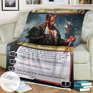 Khm 286 Tibalt Cosmic Impostor Mtg Game Magic The Gathering Blanket