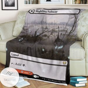 Khm 291 Blightstep Pathway Mtg Game Magic The Gathering Blanket