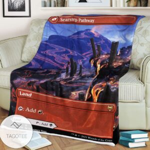 Khm 291 Searstep Pathway Mtg Game Magic The Gathering Blanket