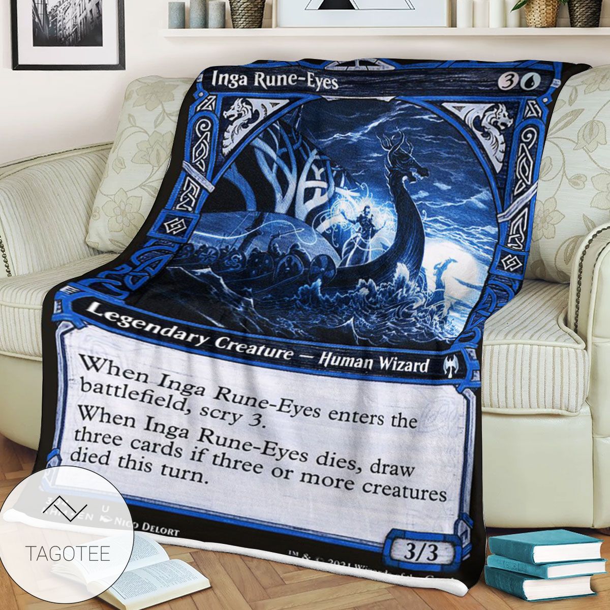 Khm 304 Inga Rune Eyes Mtg Game Magic The Gathering Blanket Khm 304 Inga Rune Eyes Mtg Game Magic The Gathering Blanket