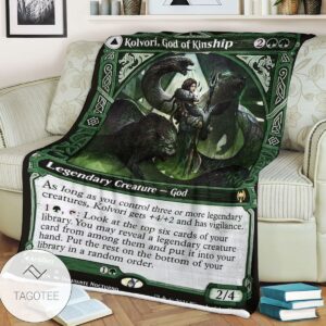 Khm 318 Kolvori God Of Kinship Mtg Game Magic The Gathering Blanket