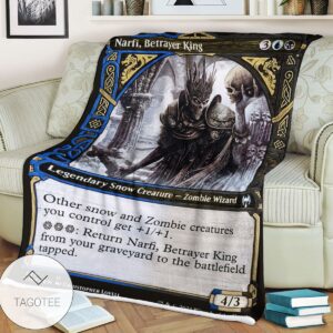 Khm 329 Narfi Betrayer King Mtg Game Magic The Gathering Blanket