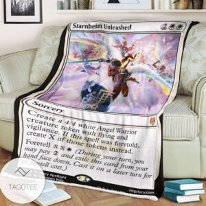 Khm 33 Starnheim Unleashed Mtg Game Magic The Gathering Blanket