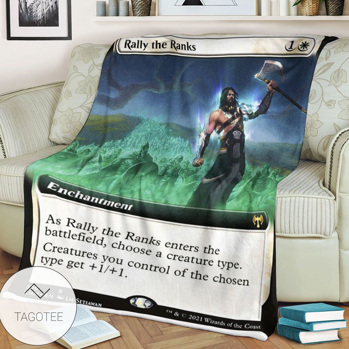Khm 336 Rally The Ranks Mtg Game Magic The Gathering Blanket Khm 336 Rally The Ranks Mtg Game Magic The Gathering Blanket