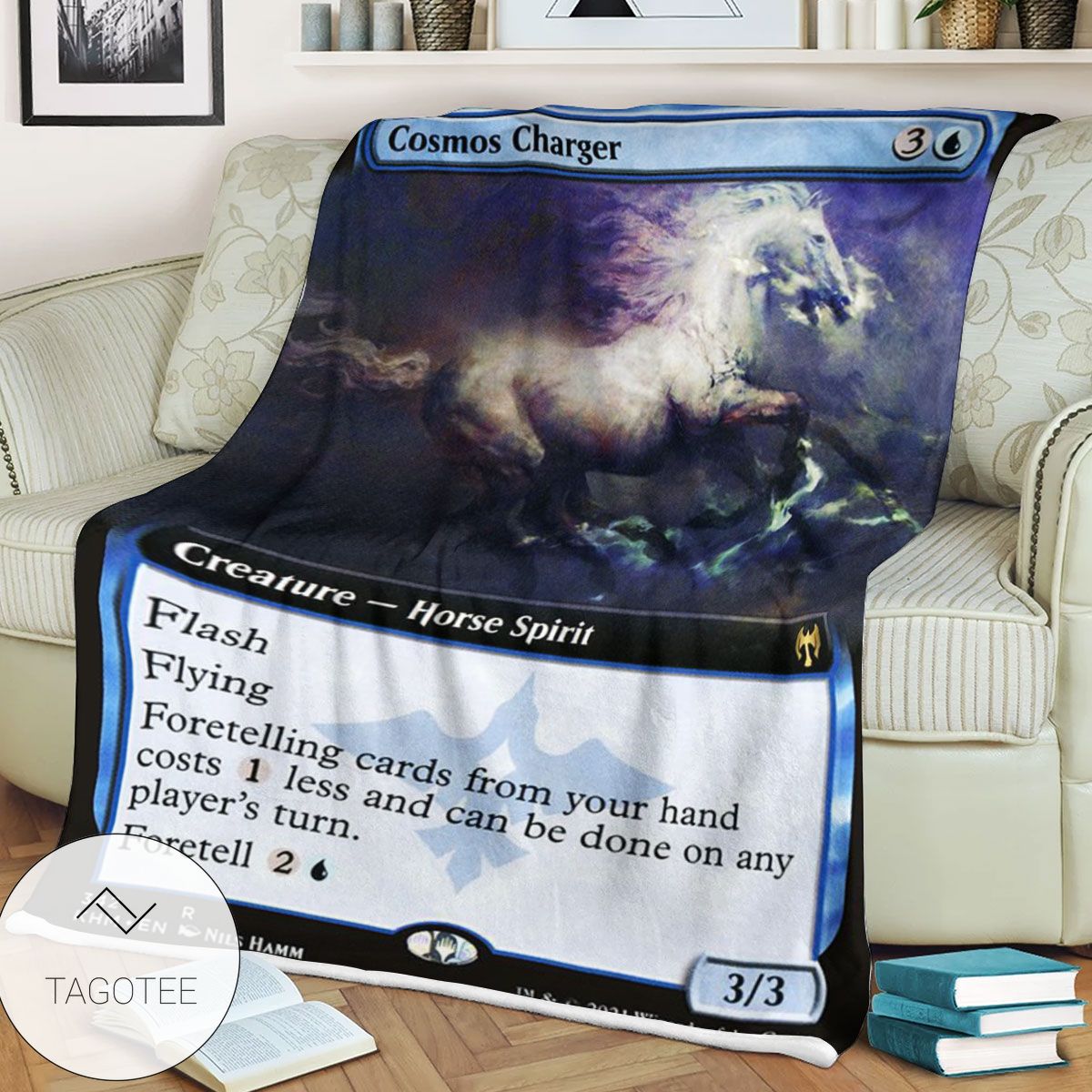 Khm 342 Cosmos Charger Mtg Game Magic The Gathering Blanket Khm 342 Cosmos Charger Mtg Game Magic The Gathering Blanket